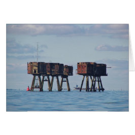 Cartão Fortes No Estuário Do Tamisa