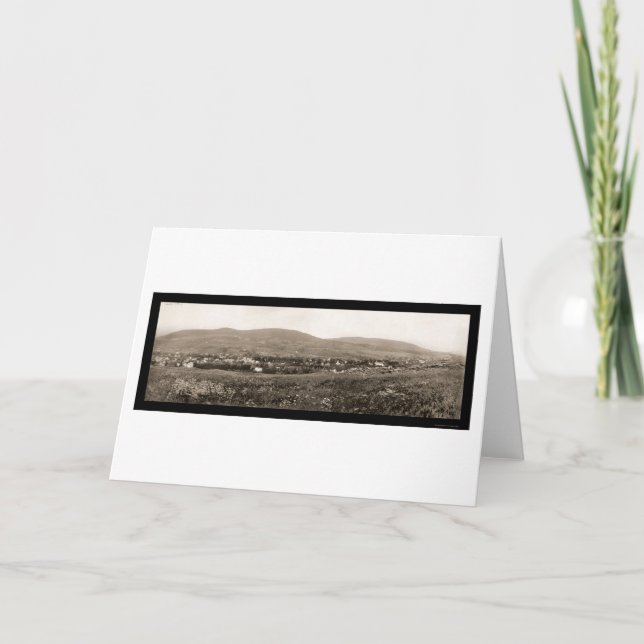 Cartão Foto 1898 do caçador NY de Catskill Mts (Frente)