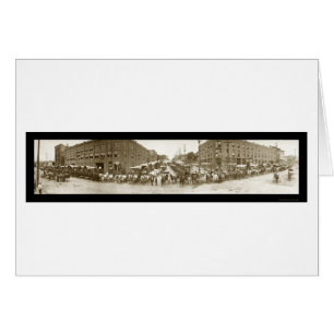 Cartão Foto 1908 dos comerciantes de Omaha