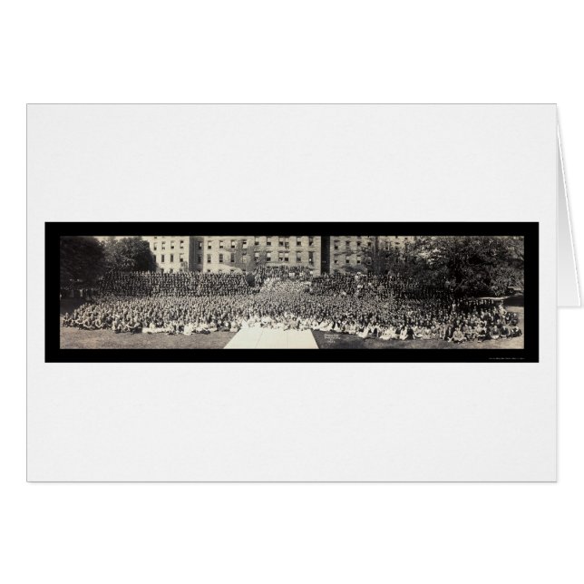 Cartão Foto 1922 de Estudantes do Estado da Penn (Frente Horizontal)