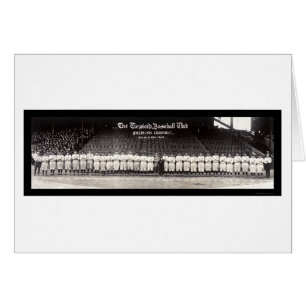 Cartão Foto 1922 do Baseball Club Ohio