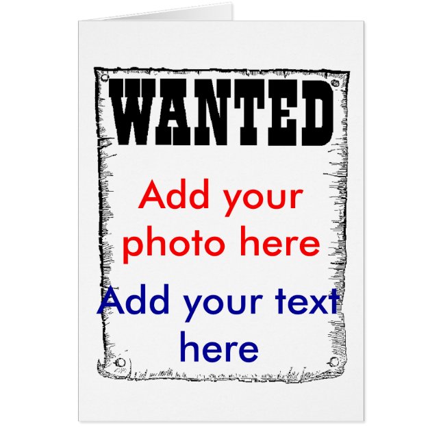 Cartão Foto criminosa querida do prisioneiro da prisão da (Frente)