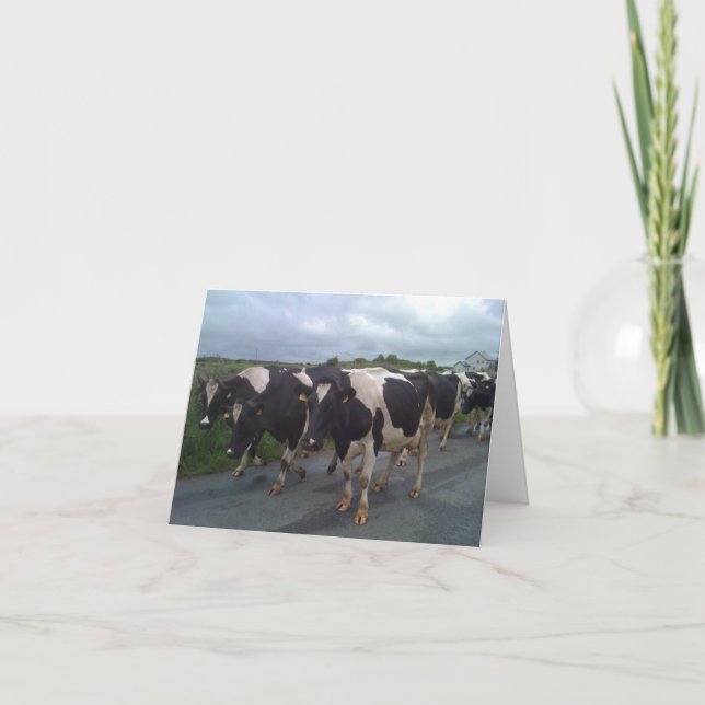 Cartão Foto da Irlanda (Frente)