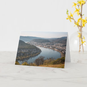 Cartão Foto da Paisagem Boppard