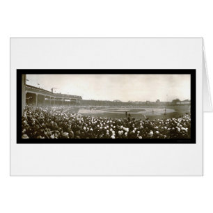 Cartão Foto da série Tigers Cubs 1907