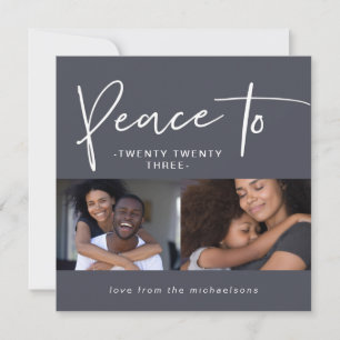 Cartão Foto de 223 anos de paz