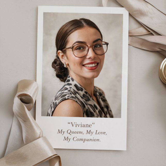 Cartão Foto de Aniversário Moderno (Criador carregado)