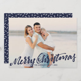 Cartão Foto de Cheio de Natal Simplesmente Feliz | MARINH