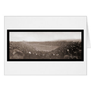 Cartão Foto de futebol de Harvard Yale 1908