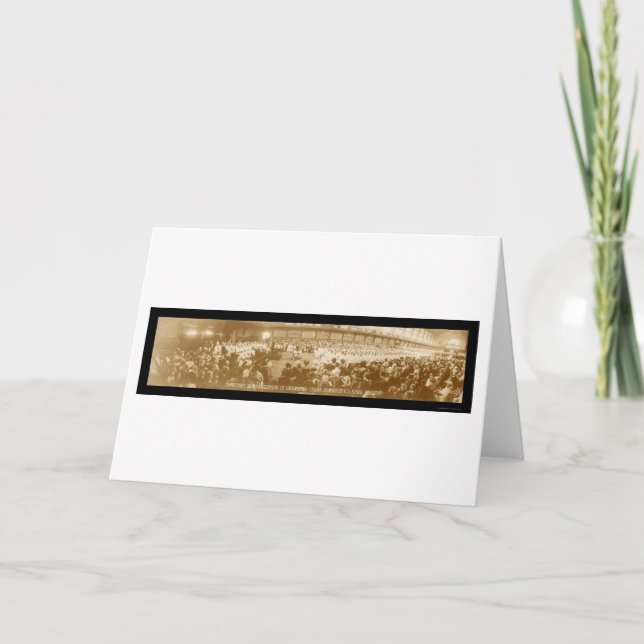 Cartão Foto de Graduação da Academia Naval 1919 (Frente)