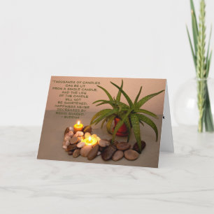 Cartão Foto de Motivação Personalizada Buda Cotação Ainda