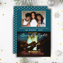 Foto de Natal "Cozy" da madeira de fogo Lareira mo