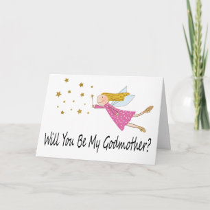 Cartão Foto de Proposta de Fada Fada Fácil