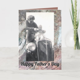 Cartão Foto de Rocha Natural com Cores Suaves 