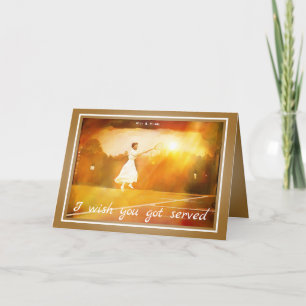 Cartão foto de truque do vintage tênis