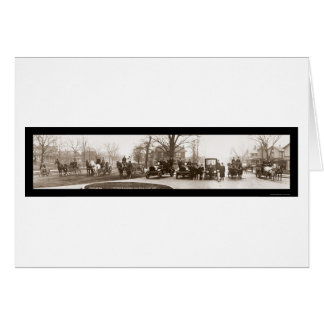 Cartão Foto do Corpo de Bombeiros Middletown 1914