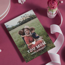 FOTO do Dia das Mães Coração Bonito AMO VOCÊ MÃE