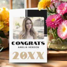 Foto do Formando Simple Black White 2023