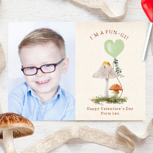 Cartão Foto do Namorados de Mushroom do "Fun-gi"