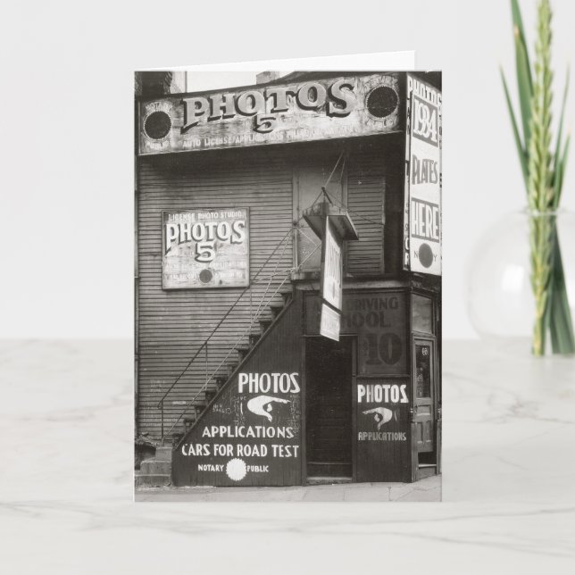 Cartão Foto Estúdio, 1934 (Frente)