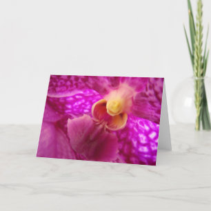 Cartão Foto gráfica de orquídea elegante