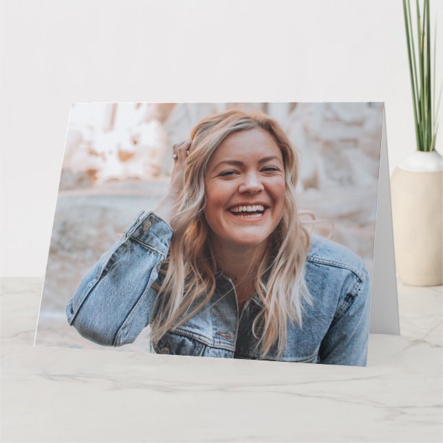 Cartão Foto personalizada (Frente)