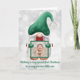 Cartão Foto Personalizada Com Gnomo