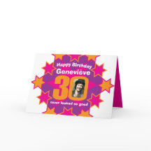 Foto personalizada de 30 estrelas cor-de-rosa de a