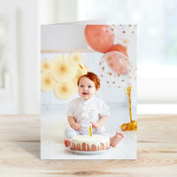 Foto Personalizada de Agradecimento de Aniversário