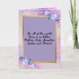 Cartão Foto Personalizada Dia das Mães