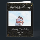 Cartão Foto Personalizada Feliz Aniversário Melhor Beyfri<br><div class="desc">Foto Personalizada Feliz Aniversário Melhor Cartão Nunca De Boyfrien</div>