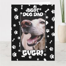 Foto Personalizada Melhor Pai de Cachorro de Todos
