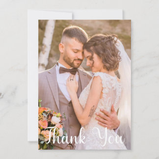 Cartão Foto Simples De Casamento Adicione Sua Saudação Ob