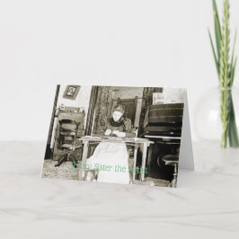 CARTÃO FOTOGRAFIA ARTISAN DA MULHER ARTISTA DE 1890