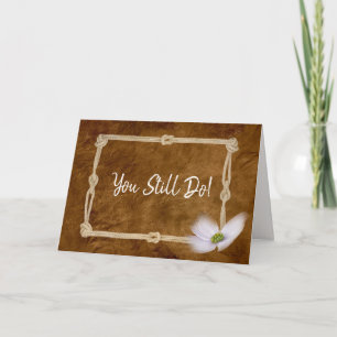 Cartão Fotografia De Corda No Couro