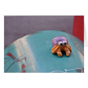 Cartão Fotografia de Crabby Crab NYC Urban Street