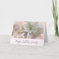 Fotografia de Flor de Maçã Branca de Aniversário