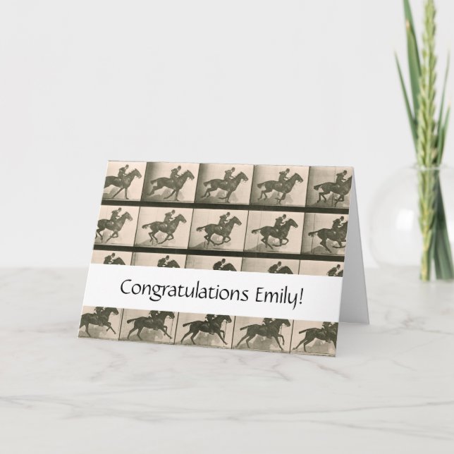 Cartão Fotografia de horta Motion (Frente)