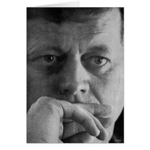 Cartão Fotografia de John F. Kennedy