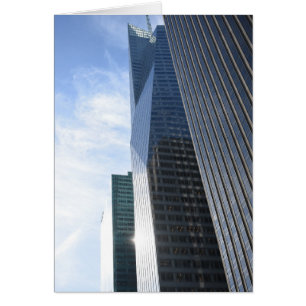 Cartão Fotografia do Nova Iorque da Arquitetura da Sexta