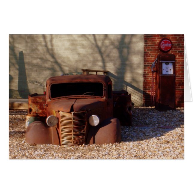 Cartão Fotografia "obsoleta" (Frente Horizontal)