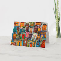 Fotografia original moderna da arte da porta do