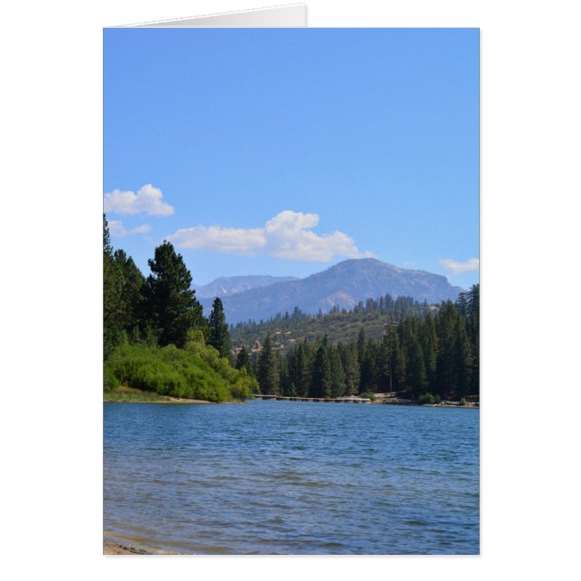 Cartão Fotografia paisagística tirada no sul da Califórni (Frente)