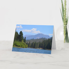 Cartão Fotografia paisagística tirada no sul da Califórni