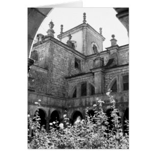 Cartão Fotografia Preta e Branca do Córtice Antigo