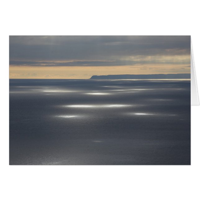 Cartão Fotokarte À Nordkap (Frente horizontal)