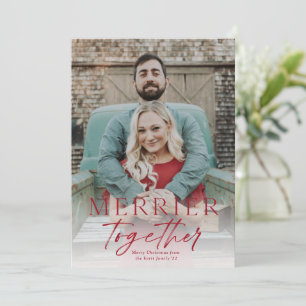 Cartão Fotos com o Script Mais Alegre Juntos Feliz Natal