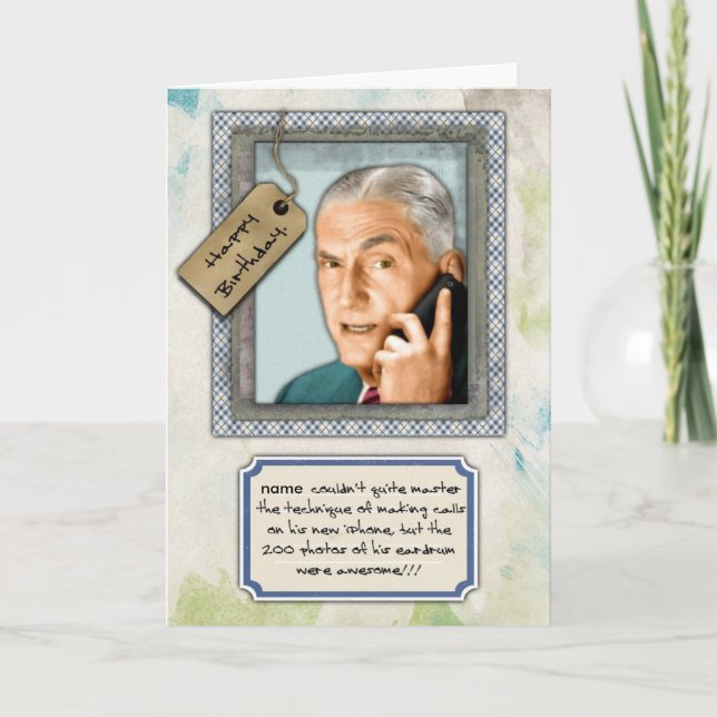 Cartão Fotos do iPhone (Frente)