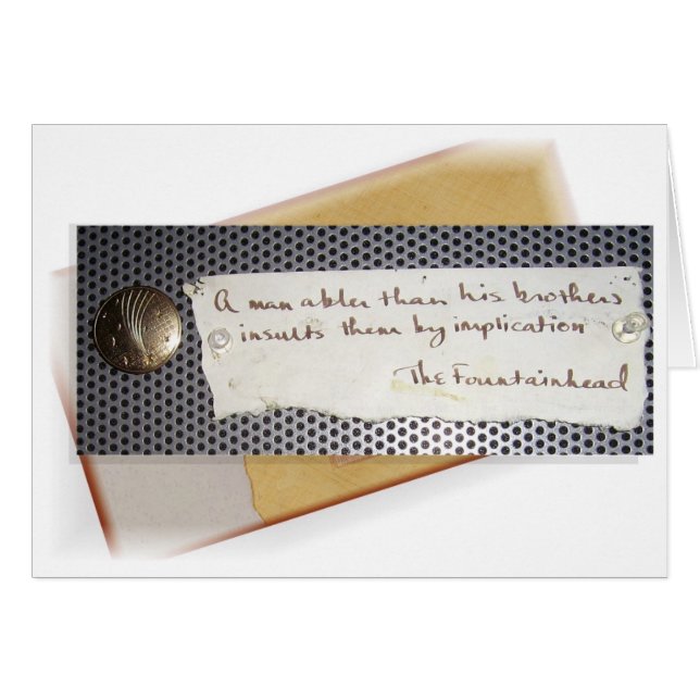 Cartão Fountainhead (Frente Horizontal)