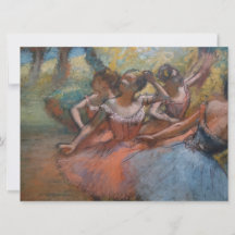 Four Ballerinas on Palco (Balé) (por Edgar Degas)